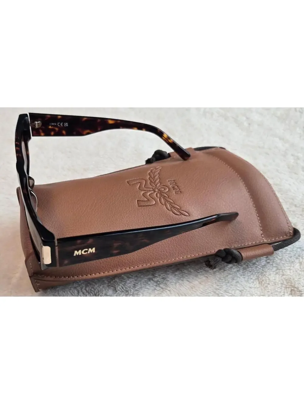 New MCM Worldwide Sunglasses MW0019 Dark Havana / 52J, Designer Tortoise